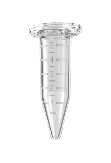 艾本德Eppendorf Tubes? 5.0 mL 帶鎖扣蓋，啟動套裝, 5.0 mL, 400 個離心管（2 盒， 每盒 2 包ｘ100 個），2 個離心管架（可放置 12 個離心管），白色；8 