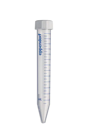 艾本德Eppendorf Conical Tubes, 15 mL, 無菌、無熱原, 無RNase和DNase, 無DNA, 無色, 500 個 (10 包 × 50 個)貨號 0030122151