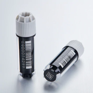 艾本德Eppendorf CryoStorage Vial, 2.0 mL, 不含 DNase、RNase、人類 DNA 和內毒素；外螺紋，預先加蓋灰色管蓋，帶 2D SafeCode (DataMa